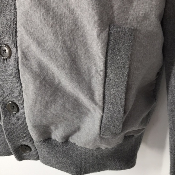 Banana Republic Men's Dual Fabric Cardigan Sweater Size Small - Picture 3 of 9